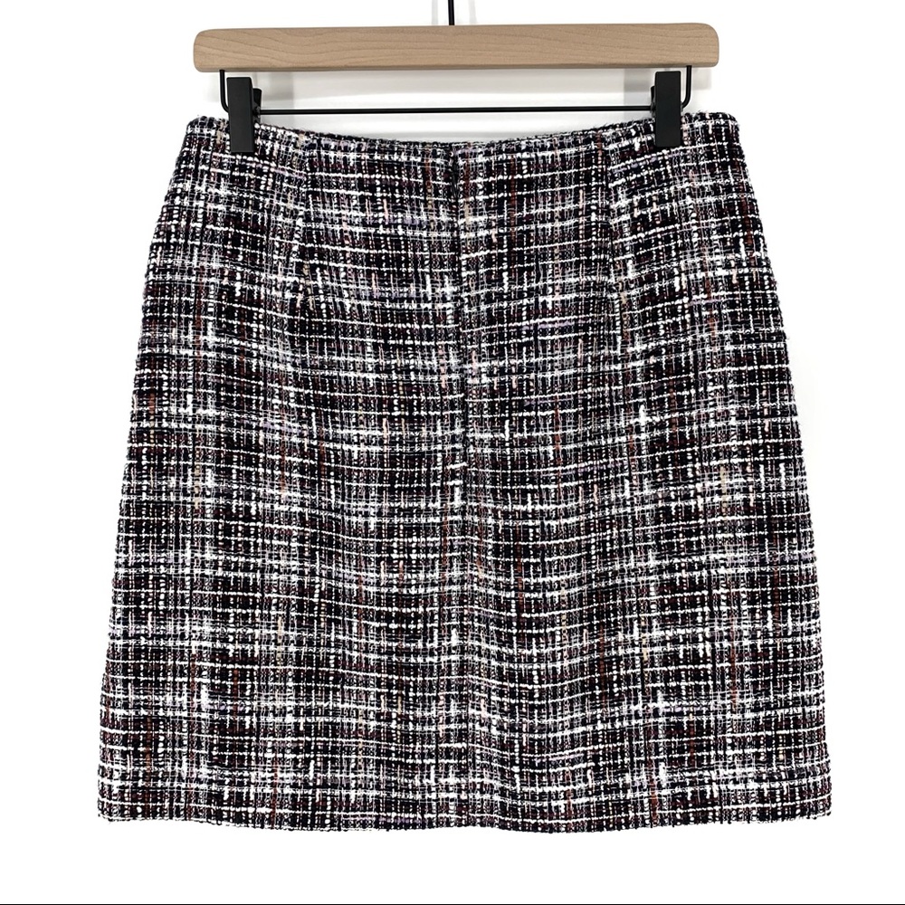 Loft Outlet Multicolor Tweed Shift Mini Skirt - Picture 2 of 8